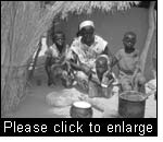 When the parents die of AIDS or another cause, the grand parents have to take responsibility for the orphans.
