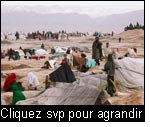 Selon l’Organisation internationale pour les migrations, les populations du sud de l’Afghanistan ont fui avant tout la sécheresse, et en second lieu les conflits. (© OIM 2002 – MAF0156; Photo : Jeff Labovitz)
